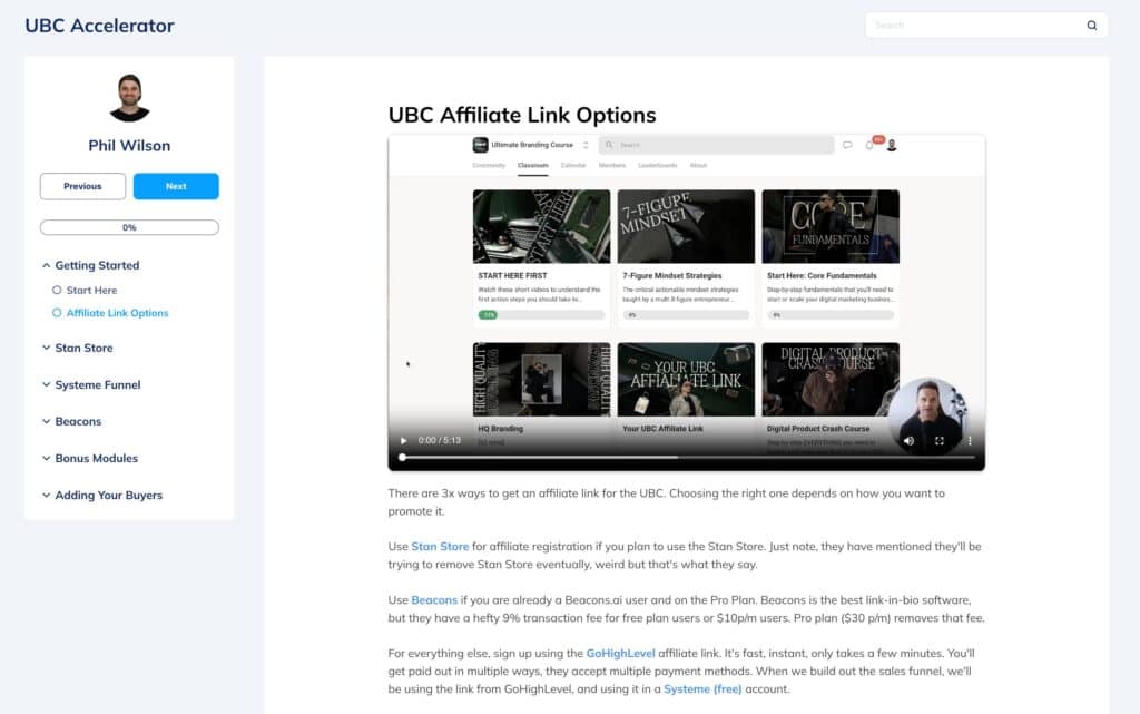 UBC Accelerator Bonus